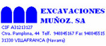 Logotipo Excavaciones Muñoz