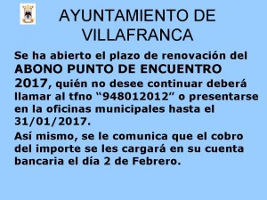 renovacion punto de encuentro