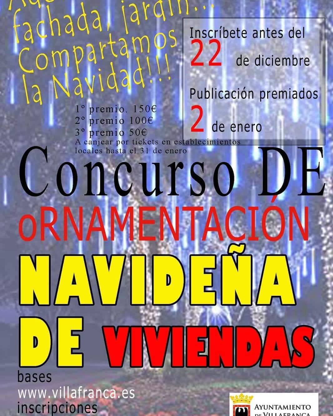 CONCURSO DE DECORACIÓN EN EXTERIORES DE VIVIENDAS