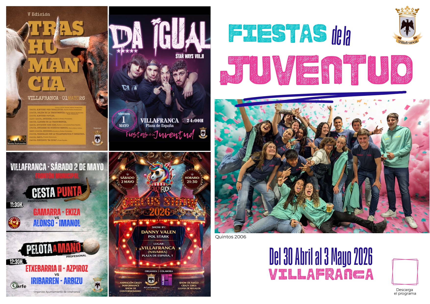 Fiestas de la Juventud 2026